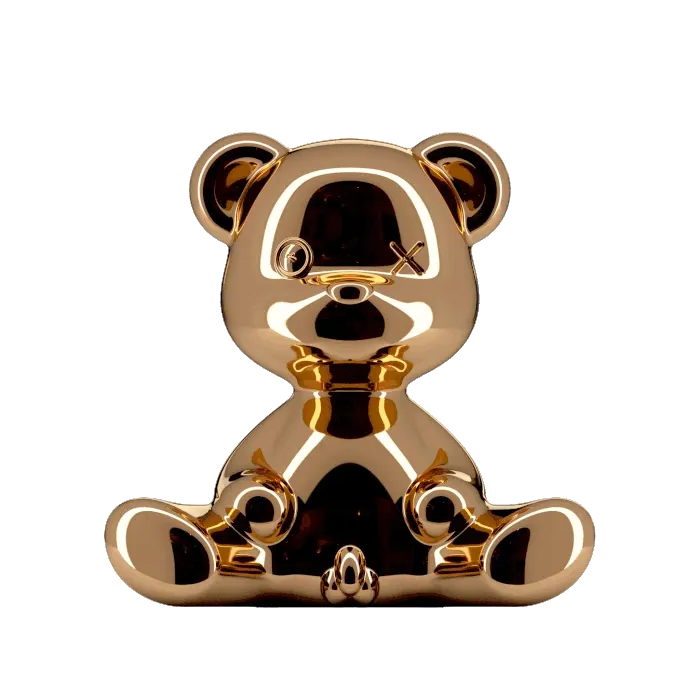 泰迪熊男孩造型燈 QEEBOO TEDDY BOY LAMP METAL FINISH 圖 5