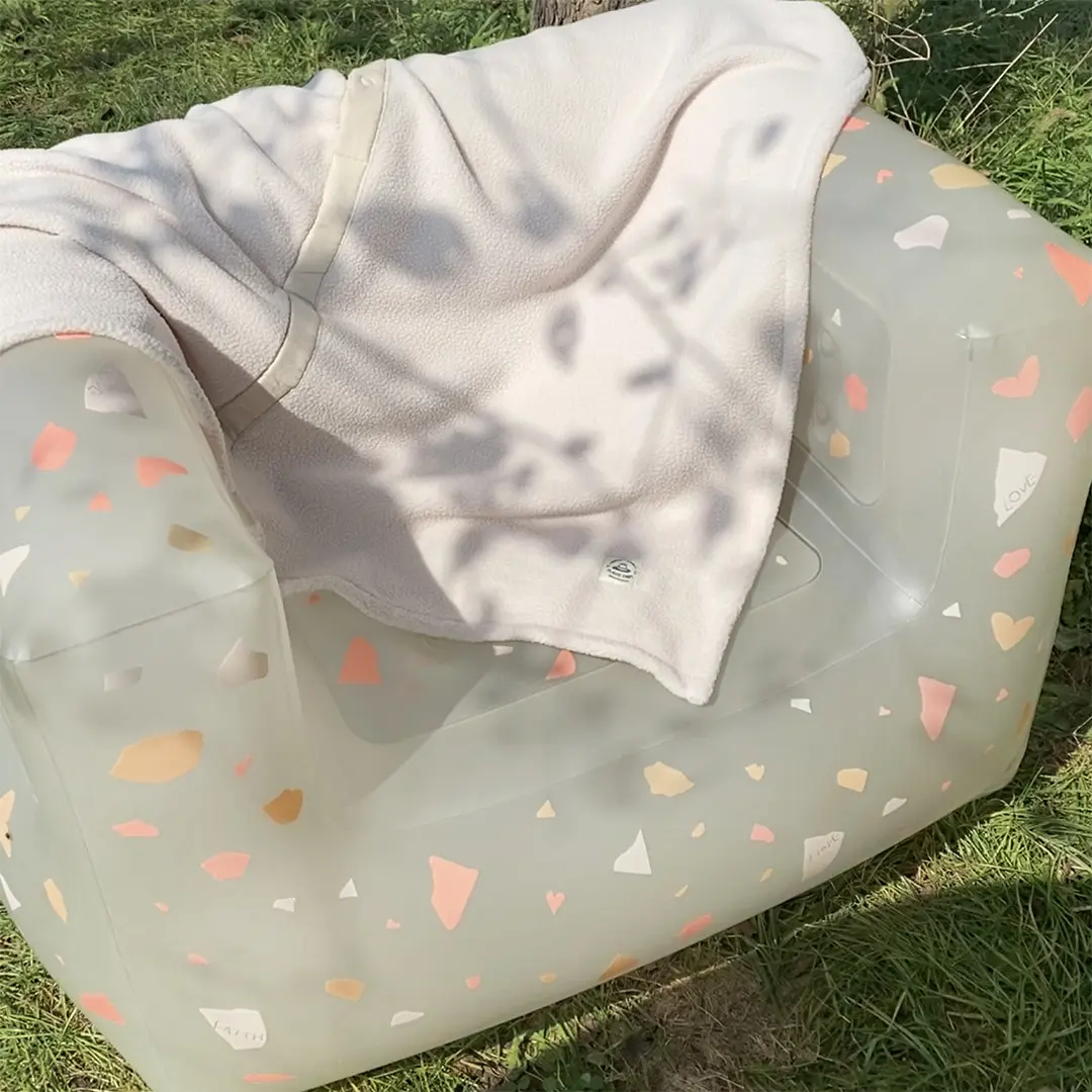 DREAMI SOFA 夢幻空氣沙發椅-TERRAZZO（粉紅水磨石） 圖 2