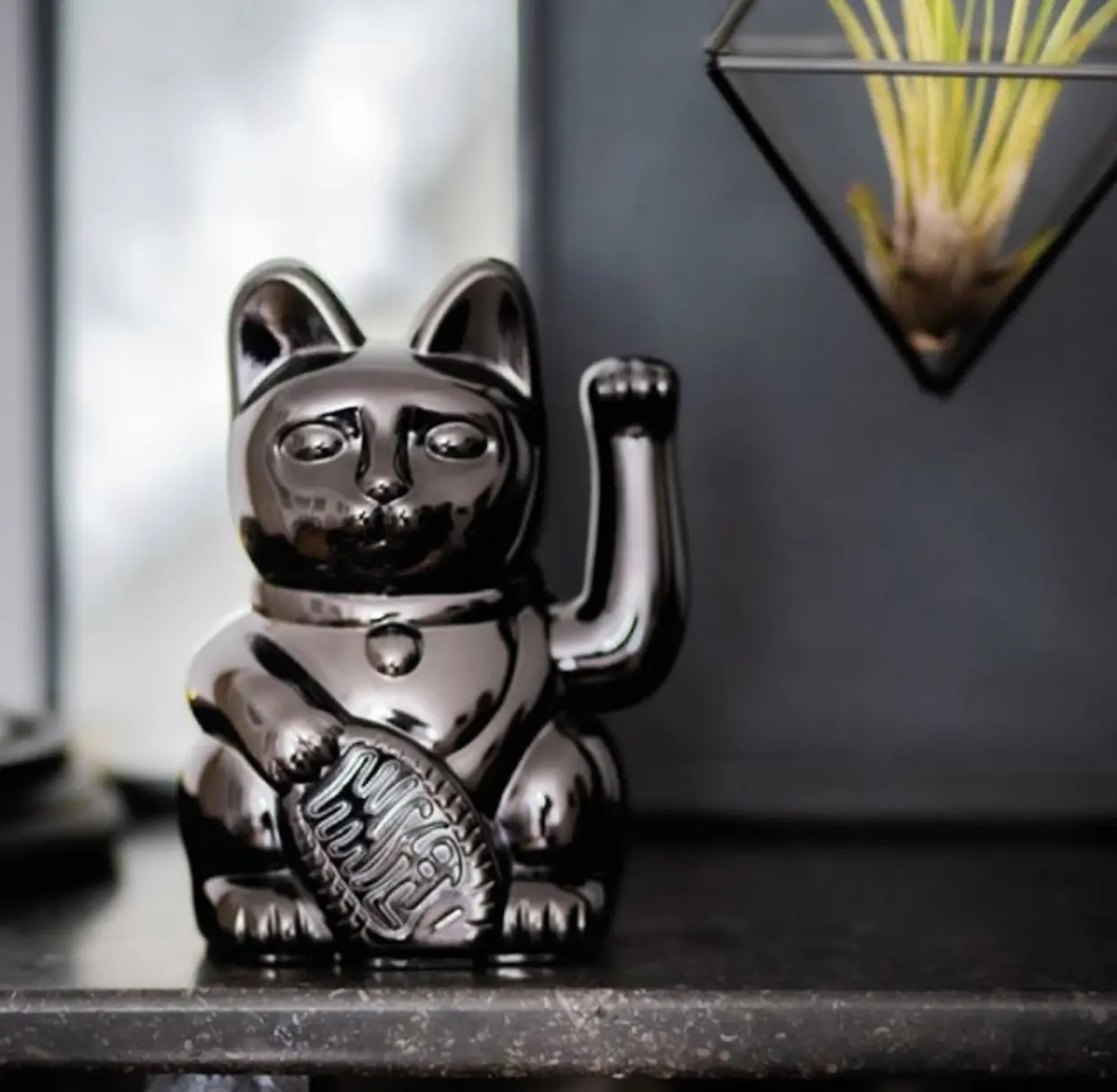 幸運繽紛招財貓 亮面特別版 DONKEY LUCKY CAT MANEKINEKO 圖 2