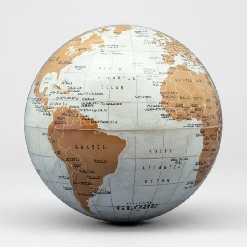Revolving Globe桌上型自動旋轉造型地球儀 圖 4