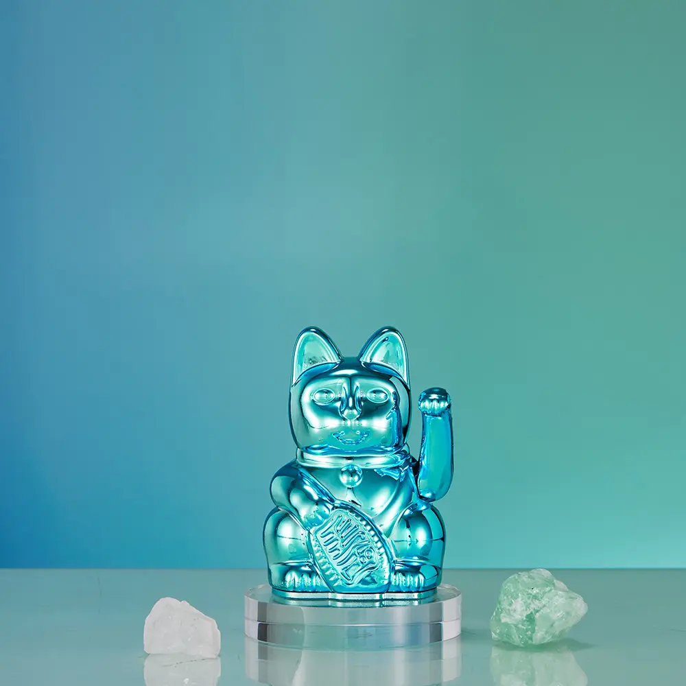 Mini Lucky Cats 迷你幸運繽紛自動招手招財貓 圖 14