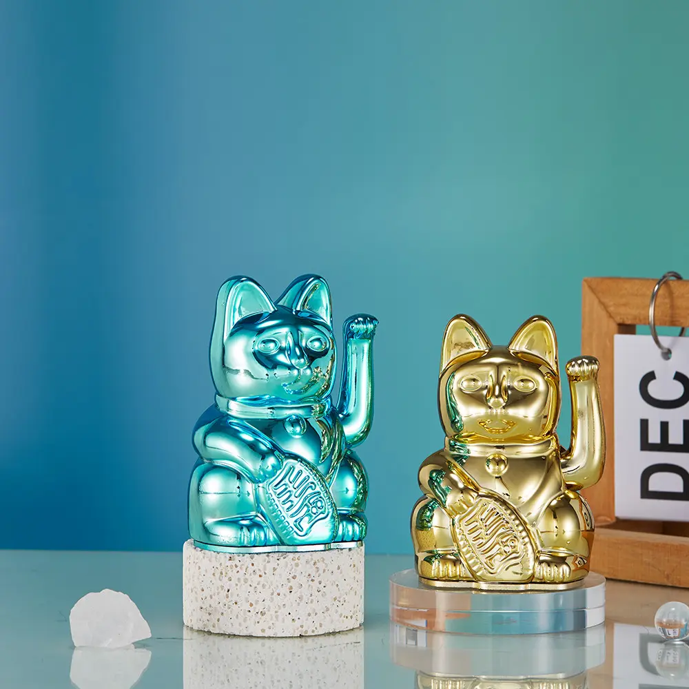Mini Lucky Cats 迷你幸運繽紛自動招手招財貓 圖 4