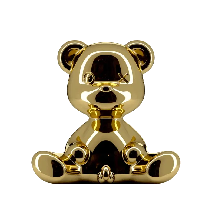 泰迪熊男孩造型燈 QEEBOO TEDDY BOY LAMP METAL FINISH 圖 4