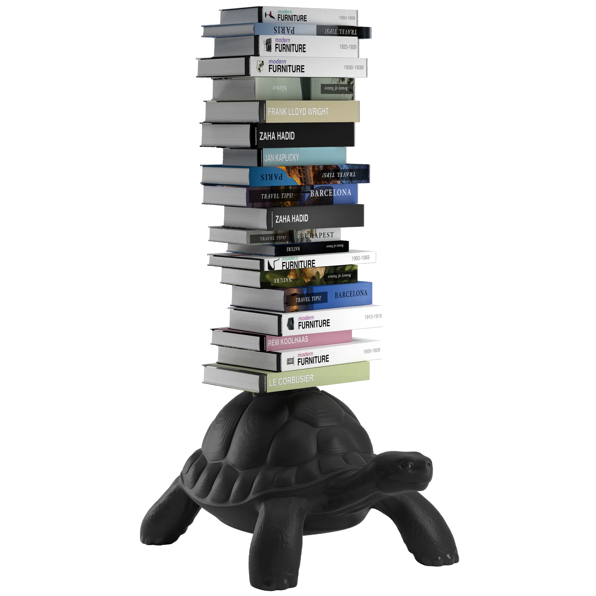 Qeeboo 烏龜造型書架 TURTLE CARRY BOOKCASE 圖 3