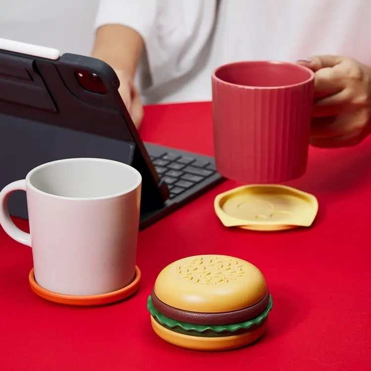 The Burger Coaster漢堡造型杯墊組 6件套組 圖 4